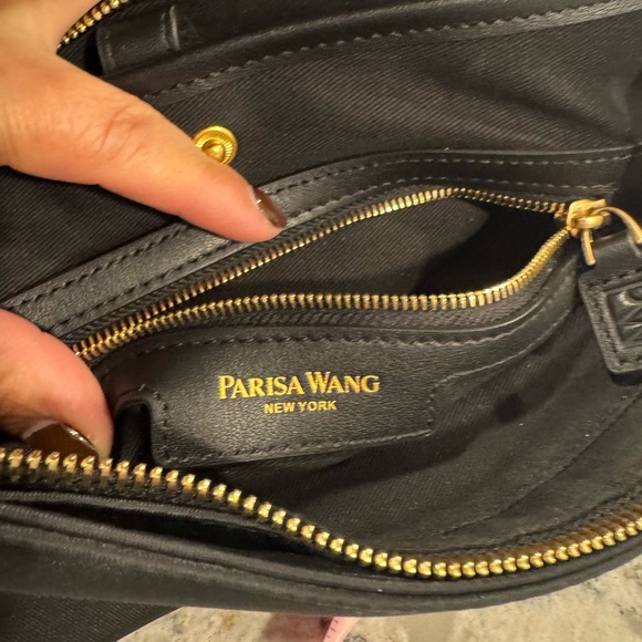 PARISA WANG NY Unlocked Backpack Black and Tan